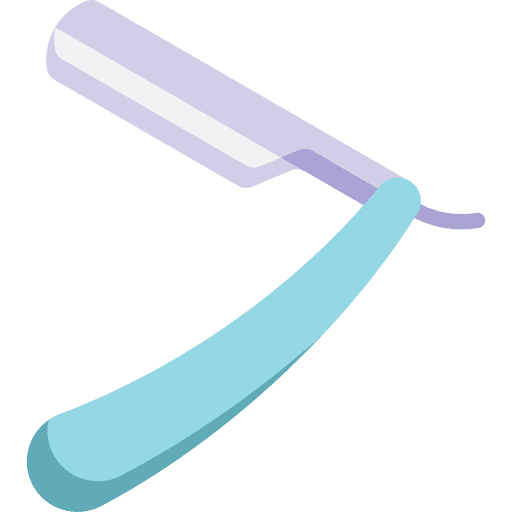 Razor straight razor barbershop beauty icon