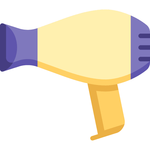 Hairdryer beauty electronics hair salon icon
