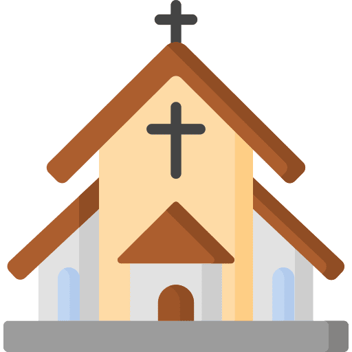 Church religion architecture and city catholic icon