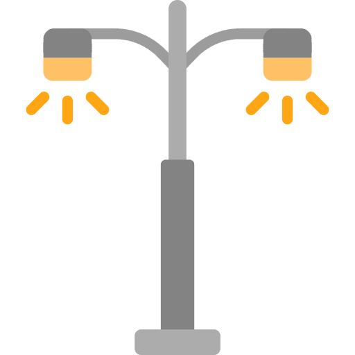 Street light street lamp electronics street light icon