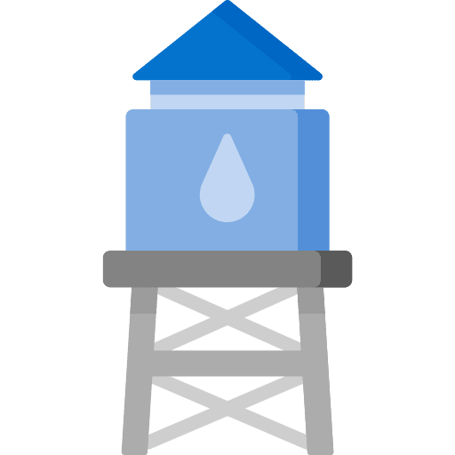 Water tank liquid industry water tank icon