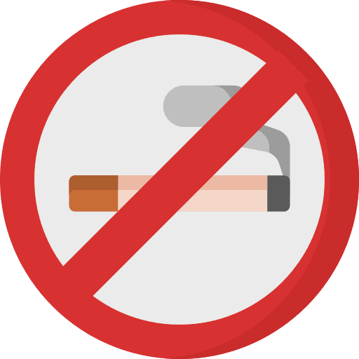No smoking signaling healthcare and medical no smoking icon
