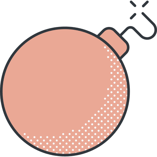 Bomb war gaming bomb icon