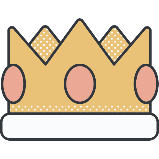 Crown crown king accessory icon