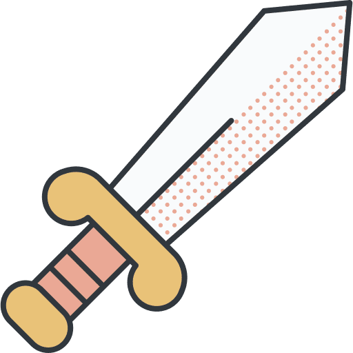 Sword antique miscellaneous fight icon