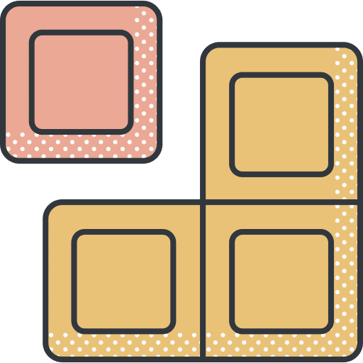 Block block construction interface icon