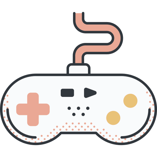 Gamepad games gaming joystick icon