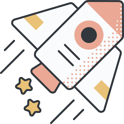 Spaceship project undertake transportation icon