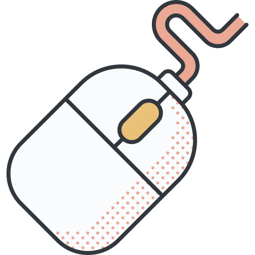 Computer mouse clicker computing electronics icon