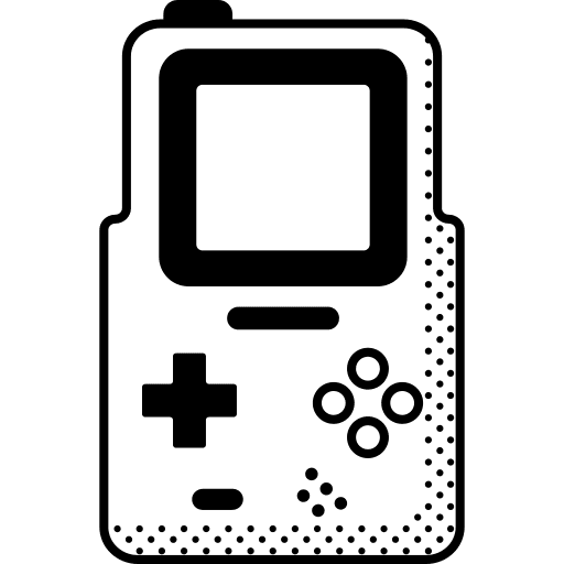 Portable console device gaming portable console icon