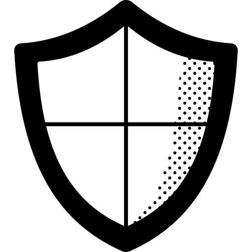 Shield defense game gaming icon