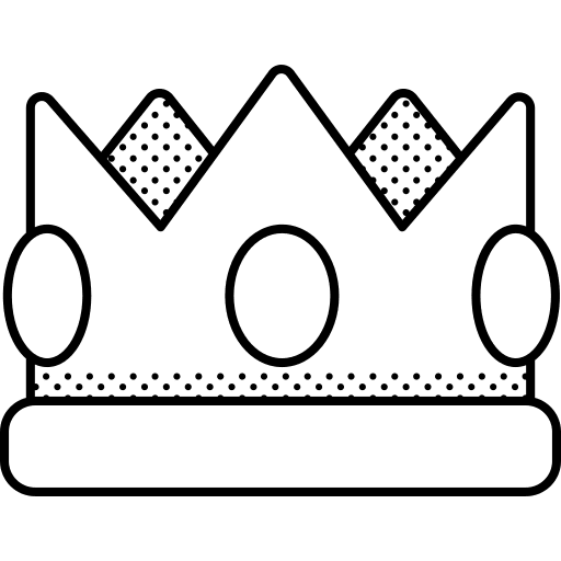 Crown monarchy miscellaneous royal icon