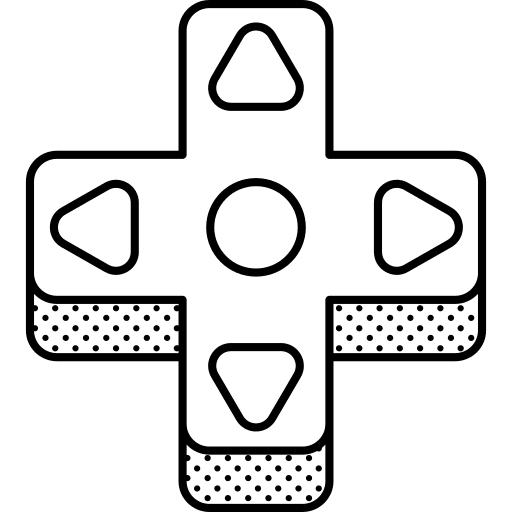Direction game console game controller orientation icon