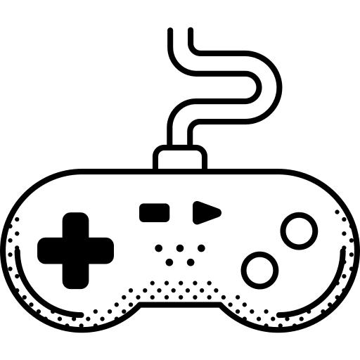 Gamepad multimedia game controller electronic icon