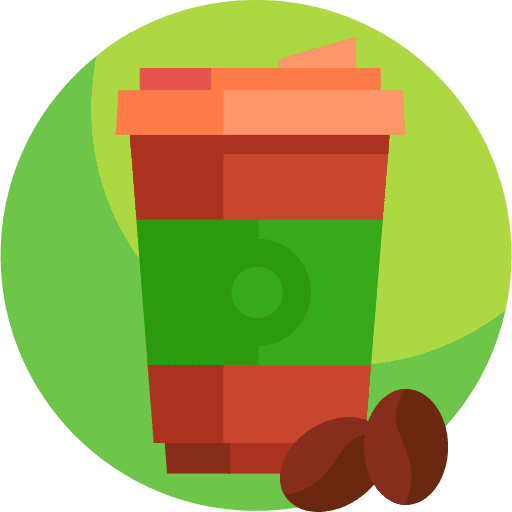 Coffee paper cup food and restaurant drink icon