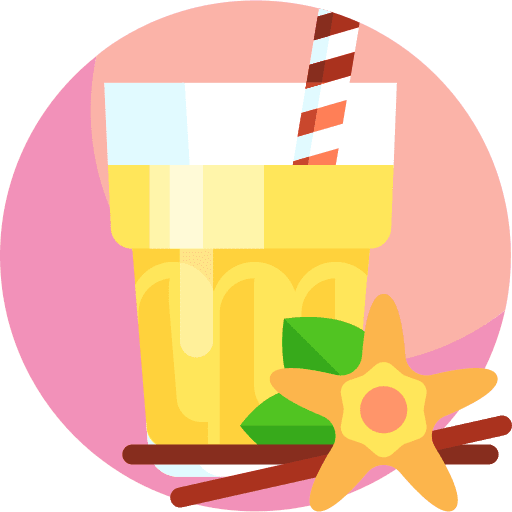 Vanilla straw vanilla flower icon