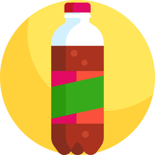 Soda soda drink plastic bottle icon