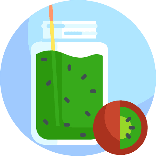 Kiwi straw kiwi healthy icon