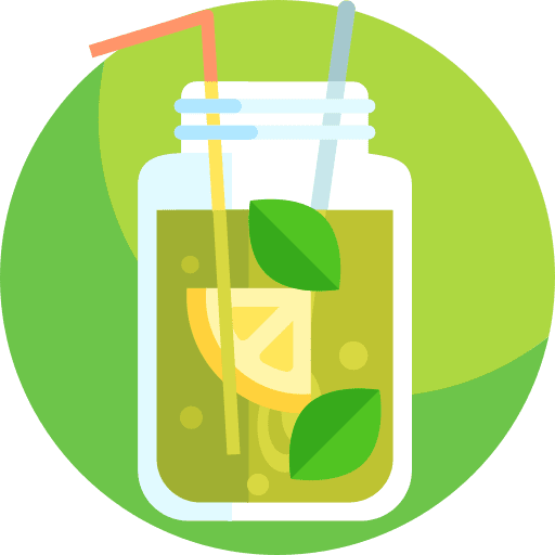 Lemonade straw glass food and restaurant icon