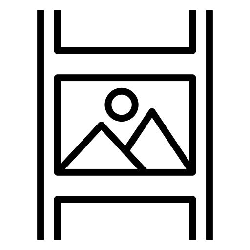 Film reel cinema entertainment photograph icon