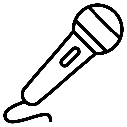 Microphone microphone electronics music and multimedia icon