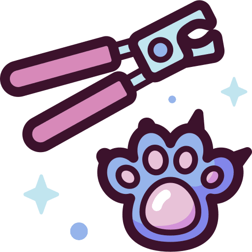 Trimming pet beauty trimming icon