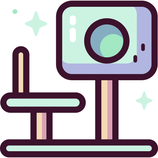 Cat house home animals bed icon