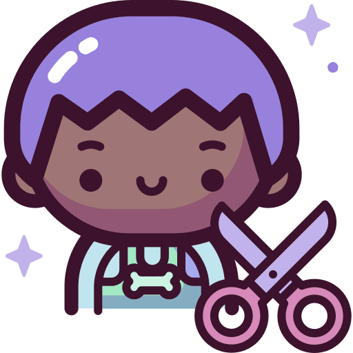 Groomer man groomer user icon