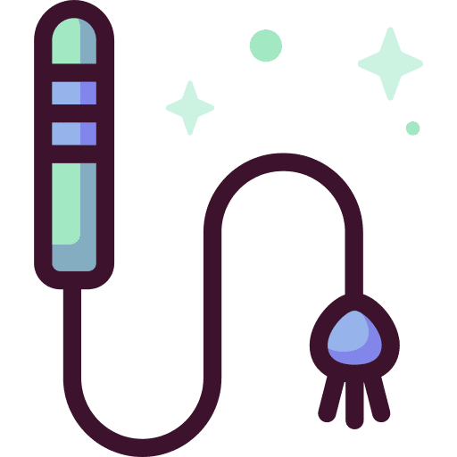 Teasing stick cat toy pet play icon