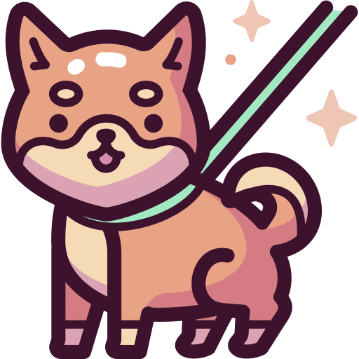 Walking the dog dog walking walking the dog leash icon