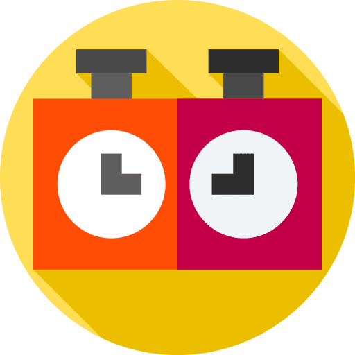 Chess clock time chess game turns icon