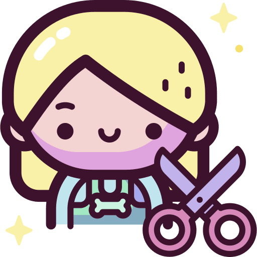 Groomer occupation user woman icon