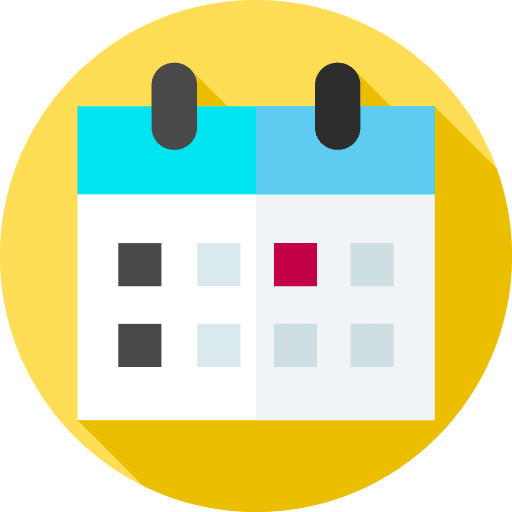 Calendar calendary date time and date icon