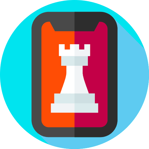 Chess game strategy chess game board games icon