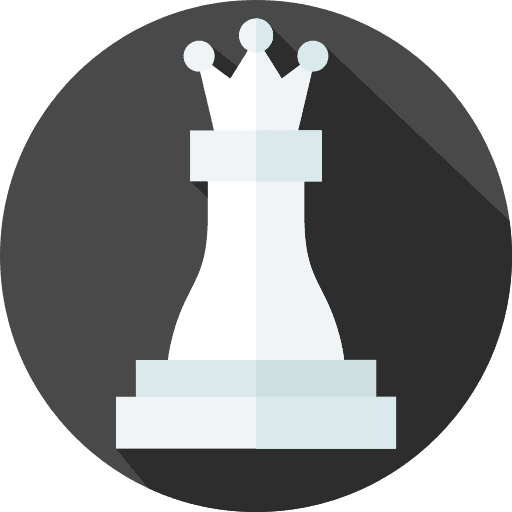 Queen game board game play icon