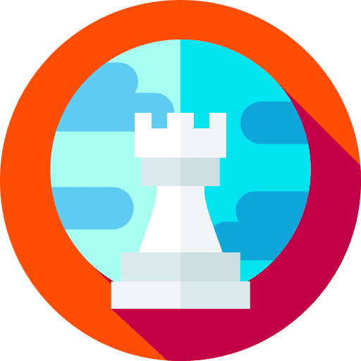 Tournament world match chess game icon