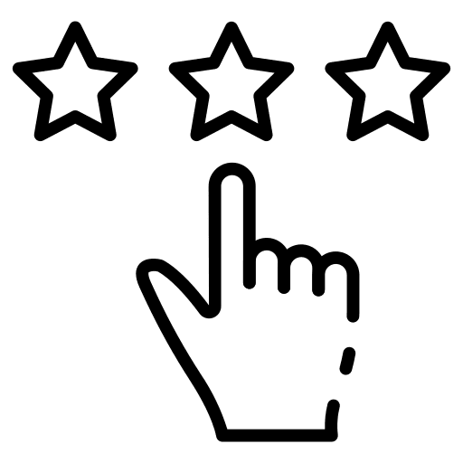 Stars stars feedback review icon