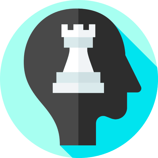 Strategy mental sports head strategy icon