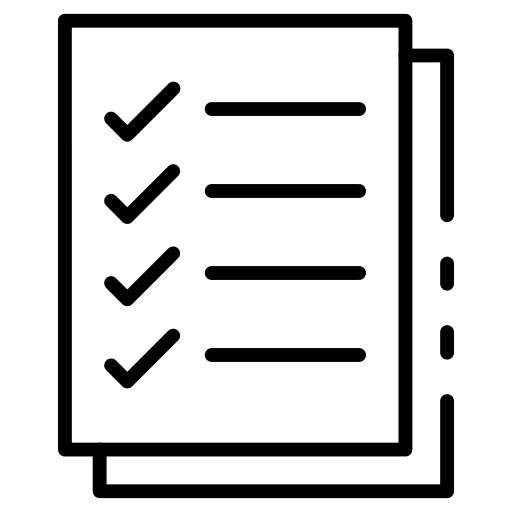 Paper white paper sheet records icon