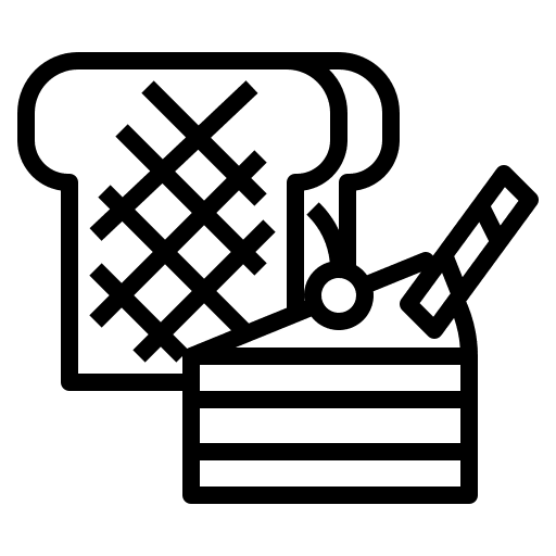 Bakery food and restaurant bakery grocery icon