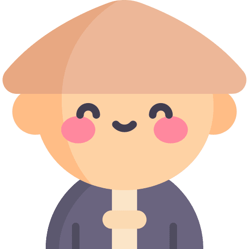 Chinese person man user icon