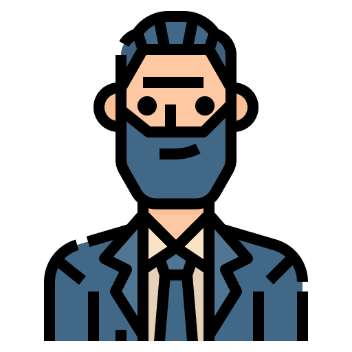 Boss occupation boss professions and jobs icon