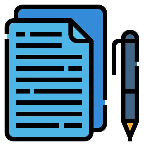 Document document paper sheet contract icon