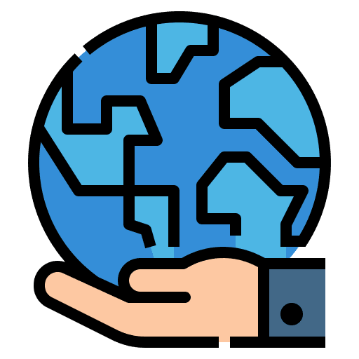 Global investment management worldwide icon