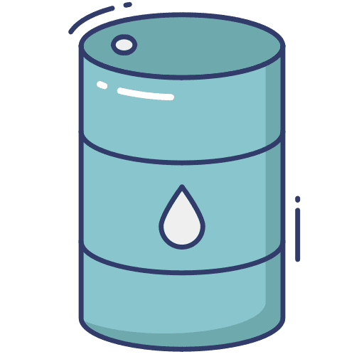 Oil barrel factory oil barrel oil mining icon