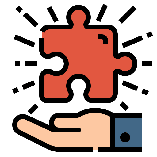 Puzzle entertainment puzzle creativity icon