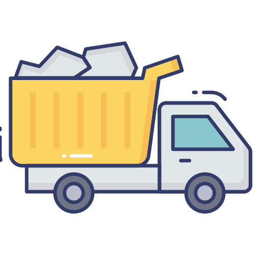 Truck vehicle truck transportation icon