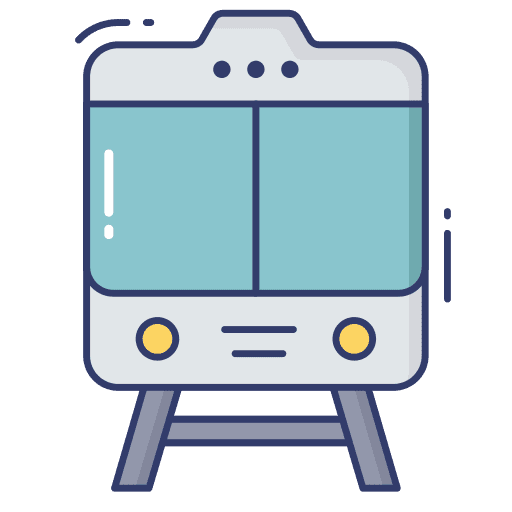 Train train transportation subway icon