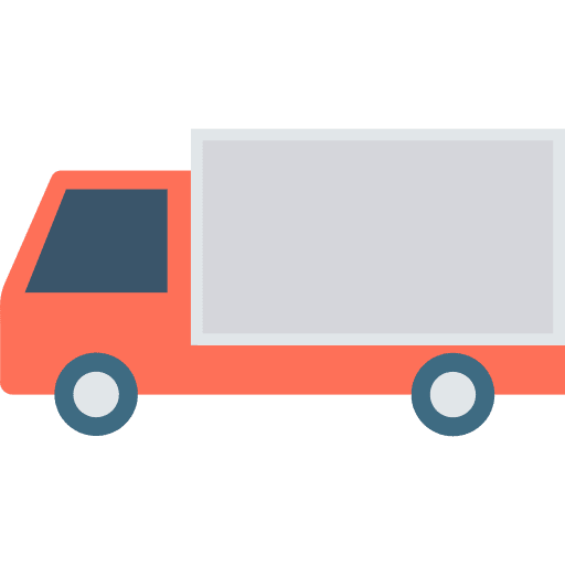 Delivery truck delivery truck semi truck lorry icon