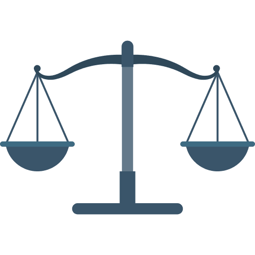 Law law balance justice icon